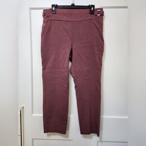 Maurices Dusty Rose Capri Dress Pants